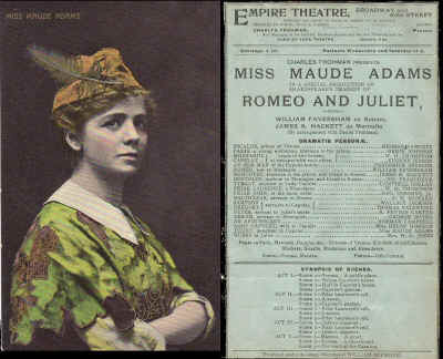 Maude Adams - 1908-Playbill-1898_eBay.jpg (152730 bytes)