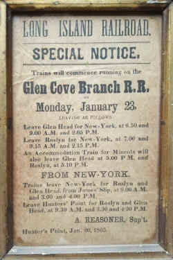Special-timetable_Opening-Glen-Cove_branch_1-23-1865_BertSeaman-GordonMAllan.jpg (146879 bytes)