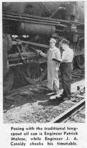 Engrs. Patsy Molese-Joe Cassidy, Sr. - LI Railroader - 07-1955 (Makse).jpg (147153 bytes)