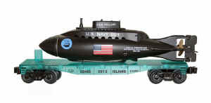 J.P. Holland Submarine on Flatcar_RMLI.jpg (41407 bytes)